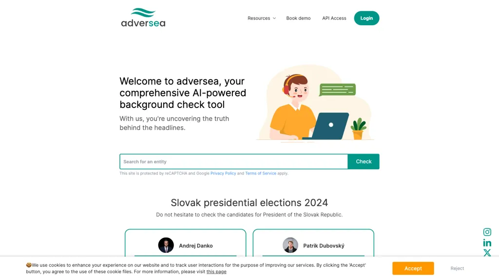 adversea.com 官网截图
