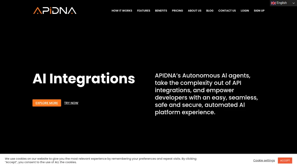 APIDNA 官网截图