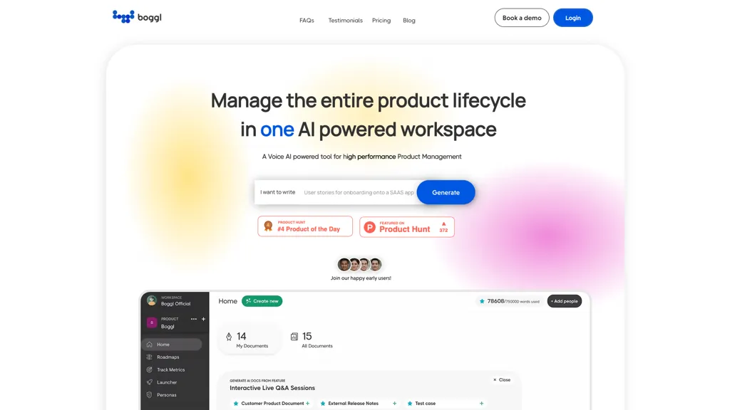 Boggl AI 工具截图