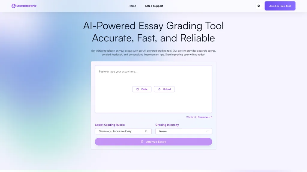 EssayChecker.io 工具截图