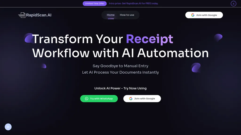RapidScan.AI 官网截图
