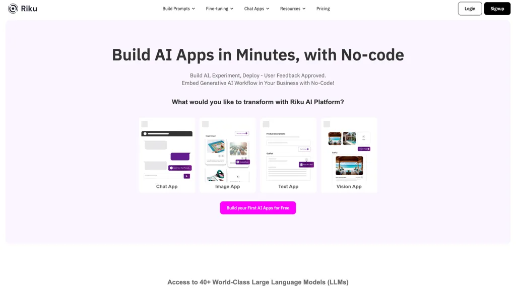 Riku.ai 工具截图