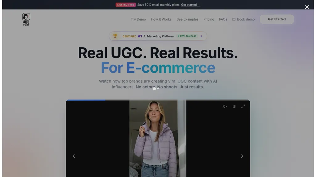 UGCReal 官网截图